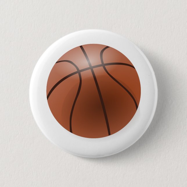 Badge Rond 5 Cm Basket (Devant)
