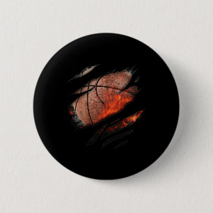 Badge Rond 5 Cm Basket-ball en moi Design