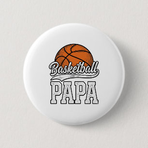 Badge Rond 5 Cm Basketball Papa Conception de T-shirt avec Gravure