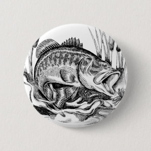 Badge Rond 5 Cm basse noire