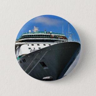 Badge Rond 5 Cm Bateau de croisière