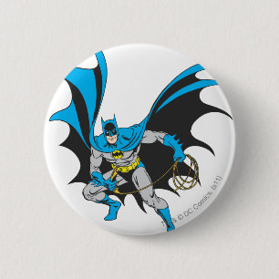 Badge Rond 5 Cm Batman avec corde
