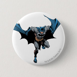 Badge Rond 5 Cm Batman Cape comme des ailes