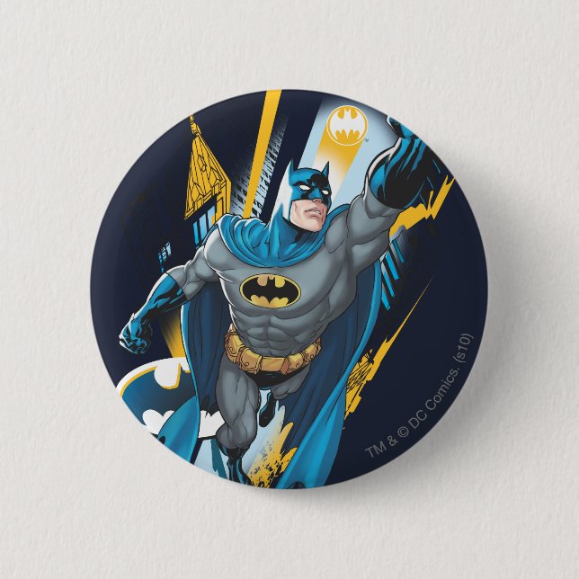 Badge Rond 5 Cm Batman Gotham Guardian (Devant)