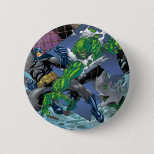 Badge Rond 5 Cm Batman - Killer Croc