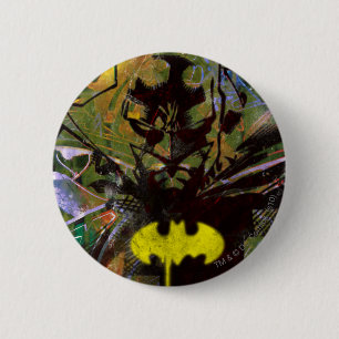 Badge Rond 5 Cm Batman Urban Hip