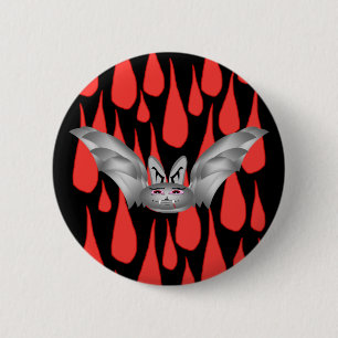 Badge Rond 5 Cm Batte T (argent) + baisses