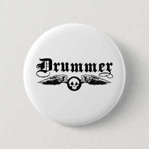 Badge Rond 5 Cm Batteur