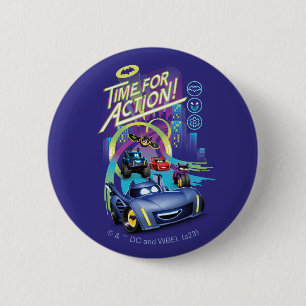 Badge Rond 5 Cm Batwheel™ - Il est temps d'agir