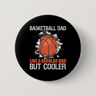 Badge Rond 5 Cm Bbyll Player Bysketbyll Papa