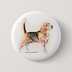 Badge Rond 5 Cm Beagle