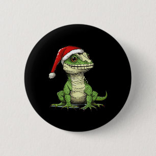 Badge Rond 5 Cm Beau Costume En Reptile Pour Les Amateurs De Lézar