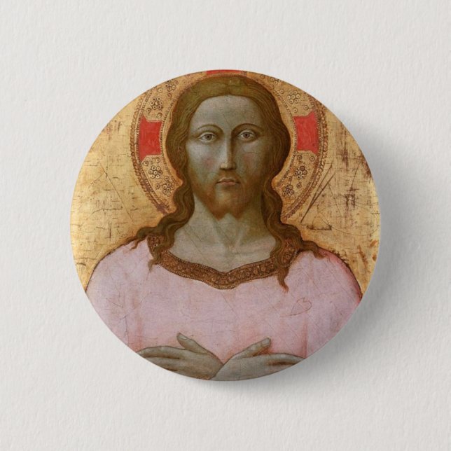 BADGE ROND 5 CM BEAU SAUVEUR (Devant)