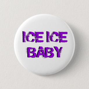 Badge Rond 5 Cm Bébé de glace de glace de SkateChick