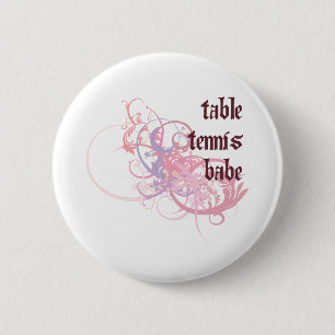 Badge Rond 5 Cm Bébé de ping-pong