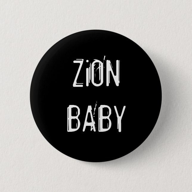 Badge Rond 5 Cm BÉBÉ de ZiON (Devant)