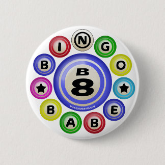 Badge Rond 5 Cm Bébé du bingo-test B8