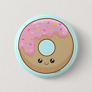 Badge Rond 5 Cm Beignet