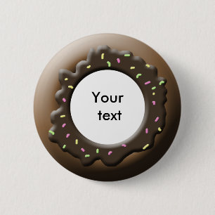 Badge Rond 5 Cm Beignet mignon