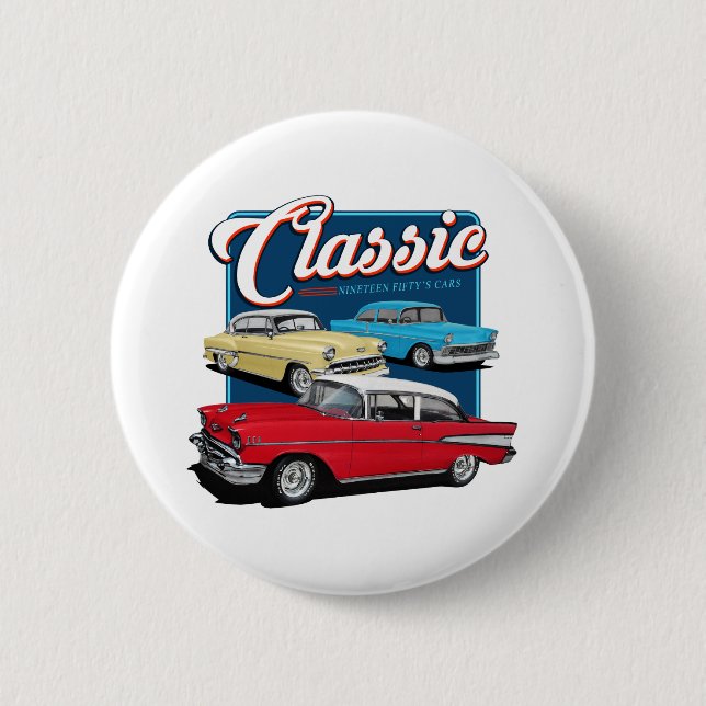 Badge Rond 5 Cm Bel Air Classics (Devant)