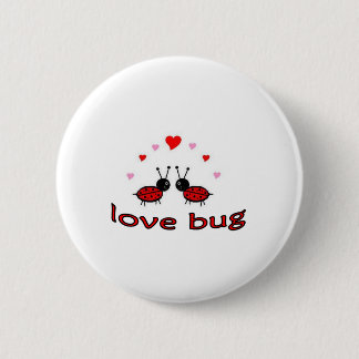 Badge Rond 5 Cm Bel insecte d'amour
