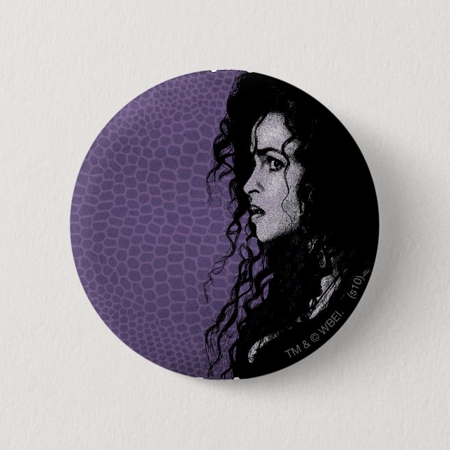 Badge Rond 5 Cm Bellatrix Lestrange 5 (Devant)