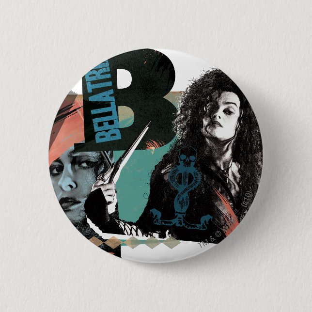 Badge Rond 5 Cm Bellatrix Lestrange 6 (Devant)
