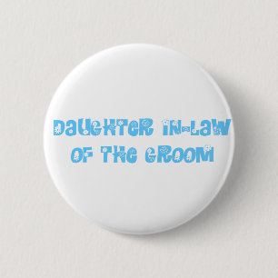 Badge Rond 5 Cm Belle-fille de la chambre