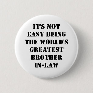Badge Rond 5 Cm Belle-Frère