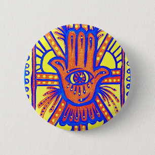 Badge Rond 5 Cm Bénédictions lumineuses