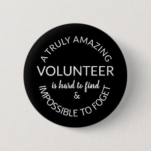 Badge Rond 5 Cm Bénévole merci