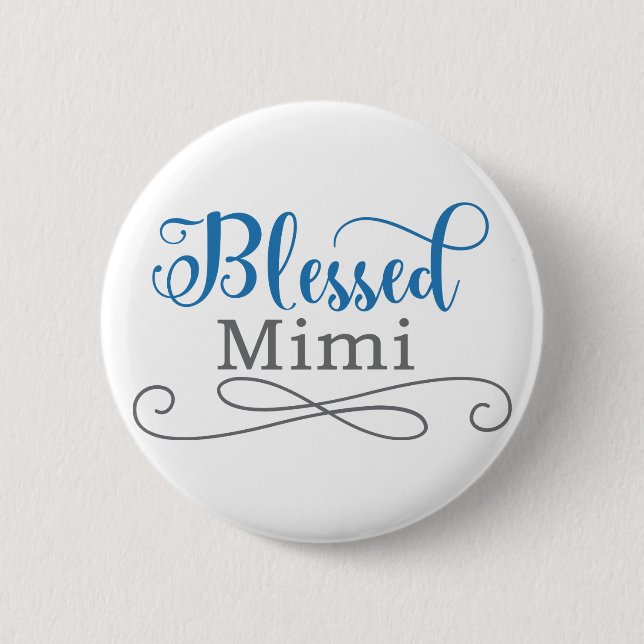 Badge Rond 5 Cm Béni Mimi (Devant)