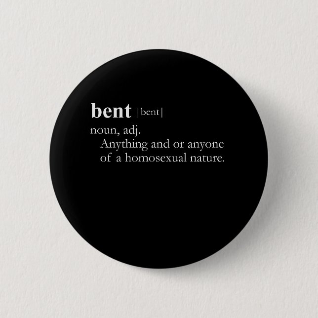 Badge Rond 5 Cm BENT (définition) (Devant)