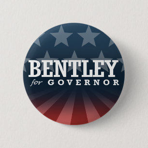 BADGE ROND 5 CM BENTLEY POUR LE GOUVERNEUR 2014