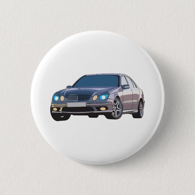 Badge Rond 5 Cm Benz de Mercedes (Devant)