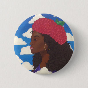 Badge Rond 5 Cm Béret de Raspbutton