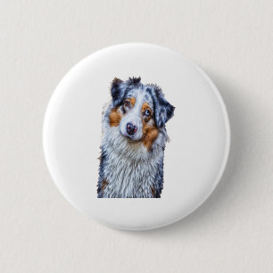 Badge Rond 5 Cm Berger australien