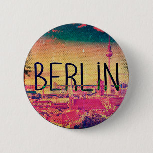Badge Rond 5 Cm Berlin, cercle