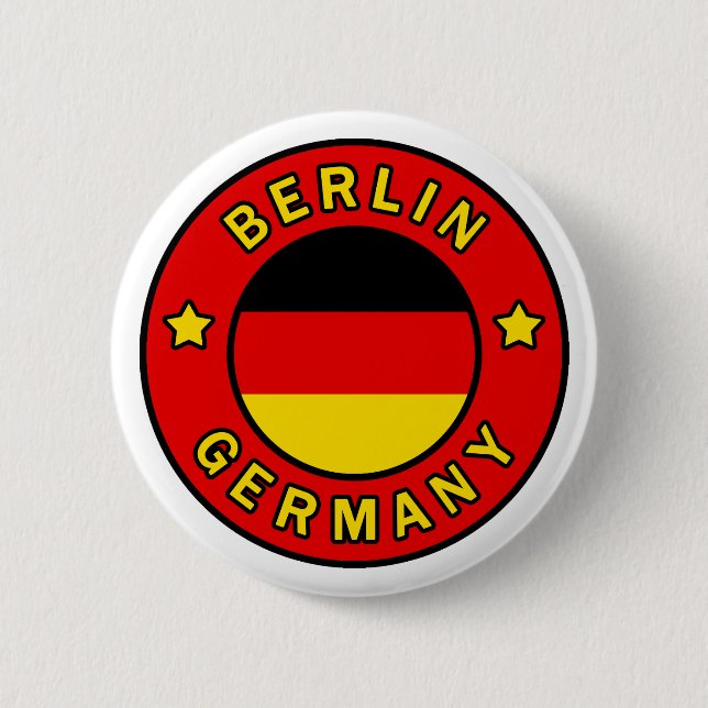 Badge Rond 5 Cm Berlin Germany (Devant)