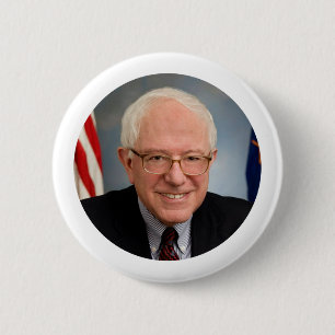 Badge Rond 5 Cm bernie sanders président