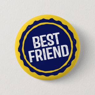 Badge Rond 5 Cm Best Friend.
