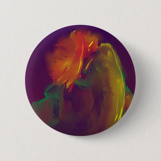 Badge Rond 5 Cm Bête (Devant)