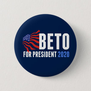 Badge Rond 5 Cm Beto O'Rourke à la présidence 2020