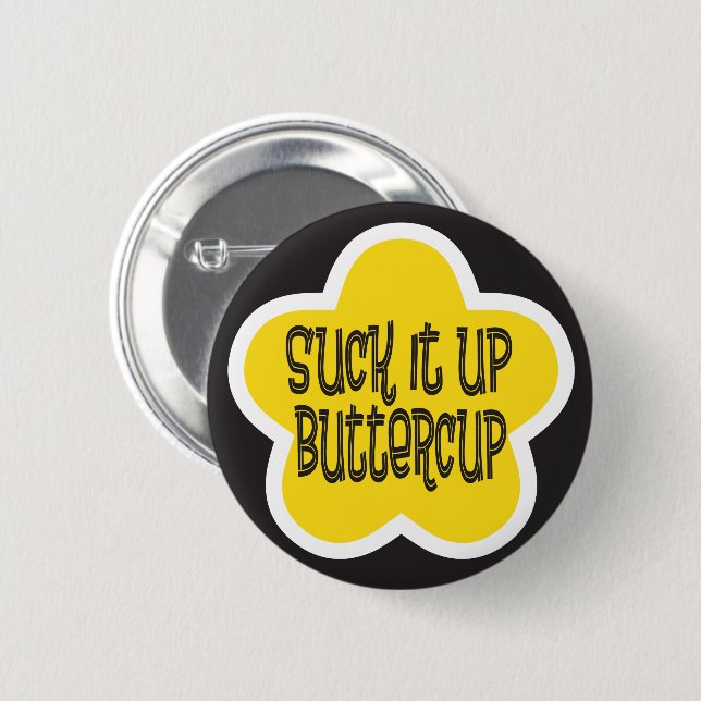 Badge Rond 5 Cm Beurre (Devant & derrière)