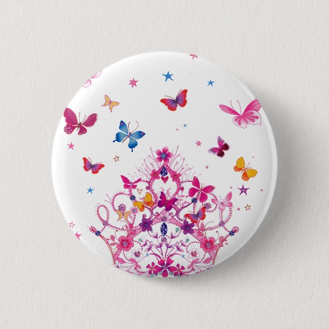 Badge Rond 5 Cm Beurre d'infinité (Devant)