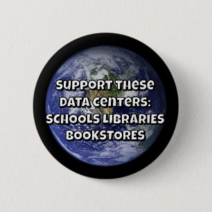 Badge Rond 5 Cm Bibliothèques scolaires Librairies