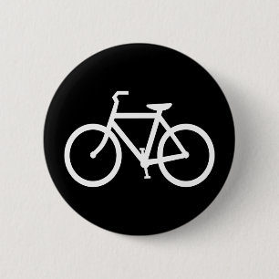 Badge Rond 5 Cm Bicyclette