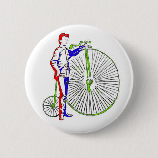 Badge Rond 5 Cm Bicyclette