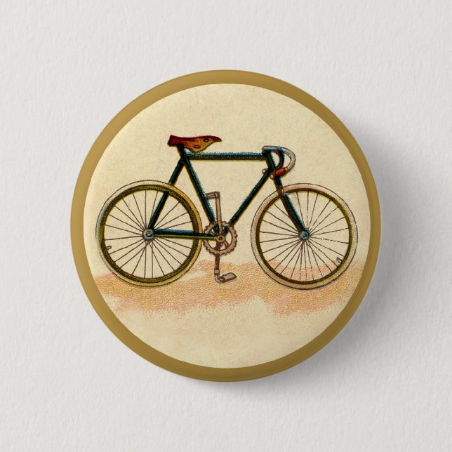 Badge Rond 5 Cm Bicyclette vintage (Devant)