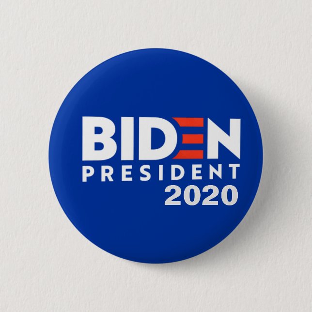 Badge Rond 5 Cm Biden 2020 (Devant)